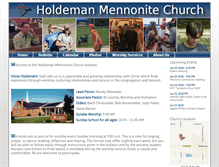 Tablet Screenshot of holdemanmc.org